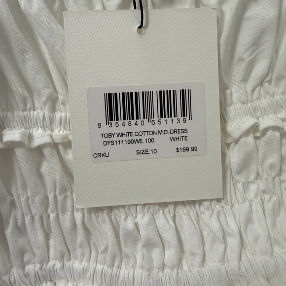 DISSH Toby White Maxi Dress - Picture 9 of 9